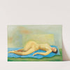 Jeune femme nue étendue by Moïse Kisling