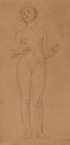 Jeune femme nue