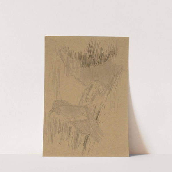 Jeune femme, portant une tasse dans ses mains by Pierre Bonnard