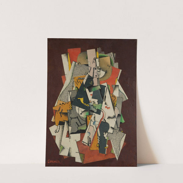 Jeune Fille Assise (1919) by Georges Valmier