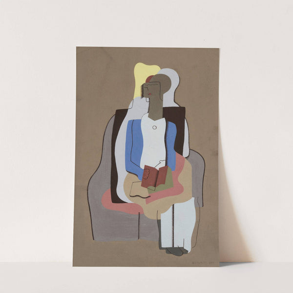 Jeune fille assise (1924) by Georges Valmier