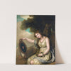Jeune Fille Assise by Jean-Baptiste Greuze