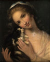Jeune fille au chat