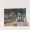 Jeune fille dans le jardin de Giverny (1888) by Claude Monet
