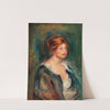 Jeune fille en bleu (Tête de femme blonde) by Pierre-Auguste Renoir