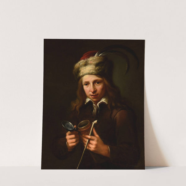 Jeune fumeur by Ary de Vois