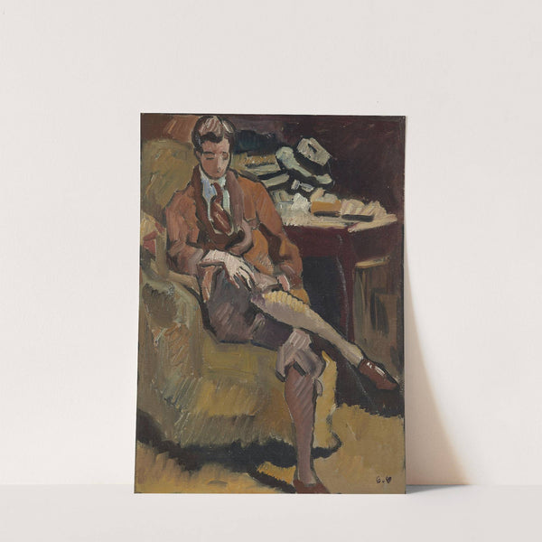 Jeune homme au fauteuil by Louis Valtat