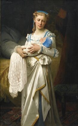 Jeune mère et son enfant