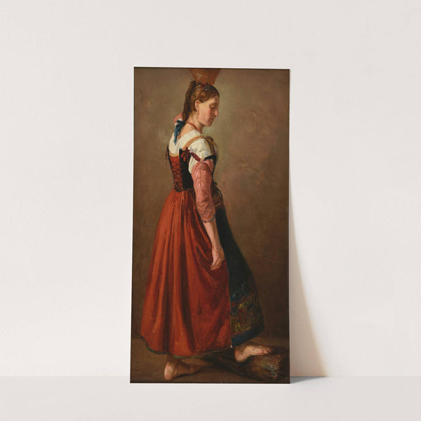 Jeune romaine, porteuse d’eau by Jacques-Raymond Brascassat