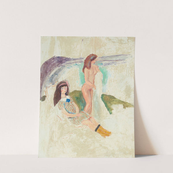 Jeunes filles à Ostende by Jules Pascin