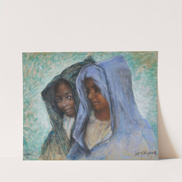 Jeunes marocaines by Lucien Lévy-Dhurmer