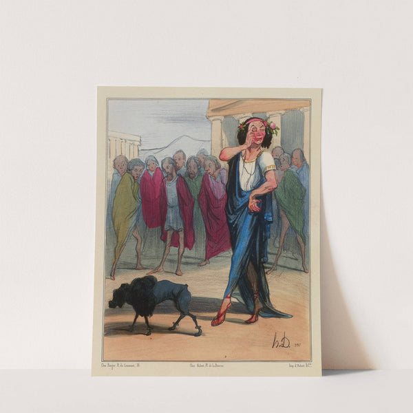 Jeunesse d’Alcibiade (1833) by Honoré Daumier