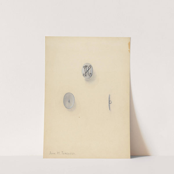 Jewelry Button by John H. Tercuzzi