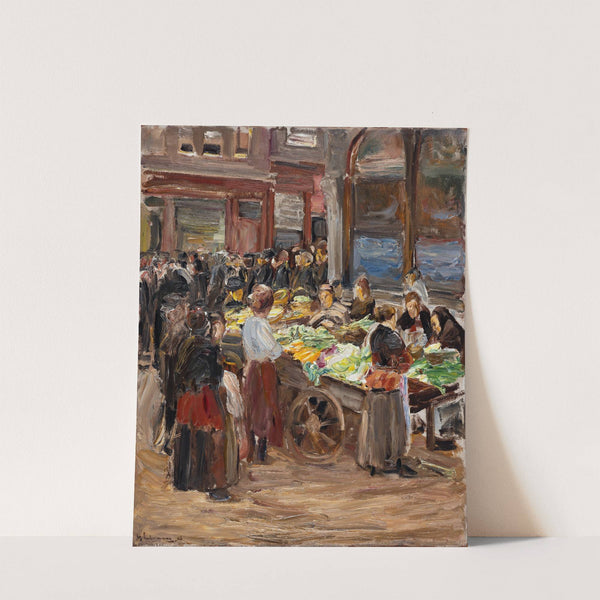 Jewish Street in Amsterdam (1908) by Max Liebermann