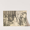 Jews in the Synagogue by Rembrandt van Rijn