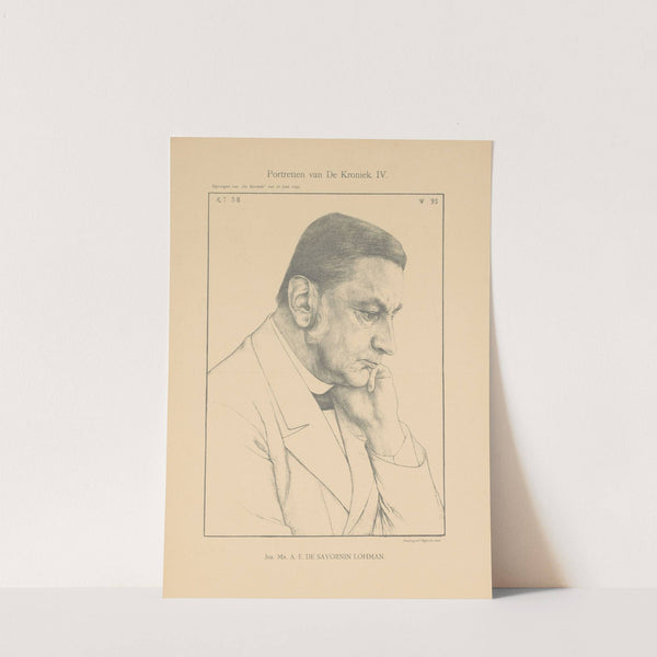 Jhr. Mr. A. F. de Savornin Lohman by Jan Veth