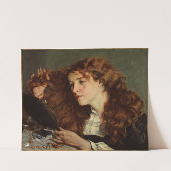 Jo, The Beautiful Irish Girl by Gustave Courbet