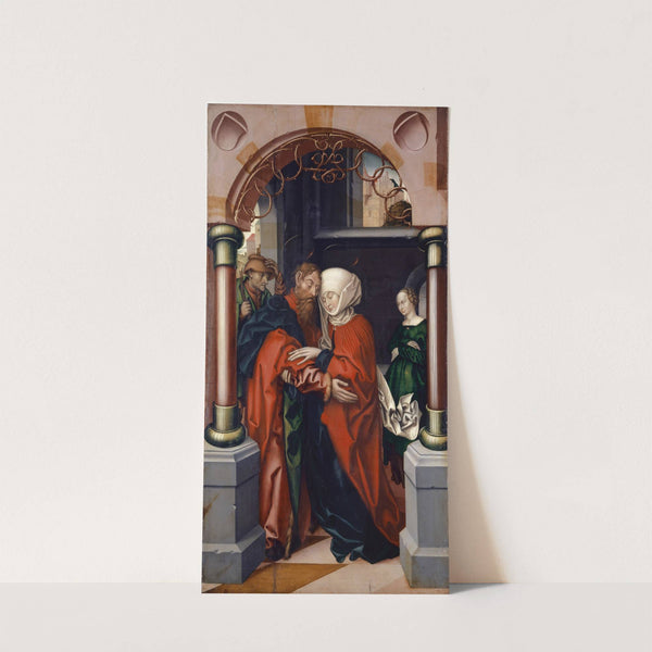 Joachim and Anne at the Golden Gate by Hans Fries