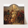 Joan of Arc in Battle (1843) by Hermann Stilke