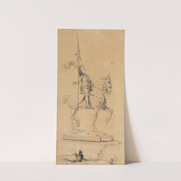 Joan of Arc on Horseback by Emmanuel Fremiet
