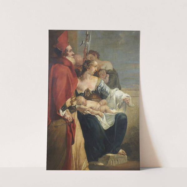 Joash and Jehosheba by Francesco Fontebasso