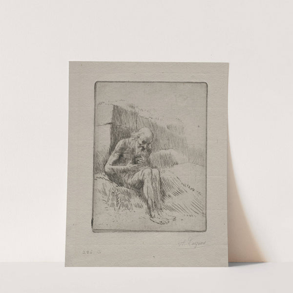 Job (c. 1857–1911) by Alphonse Legros