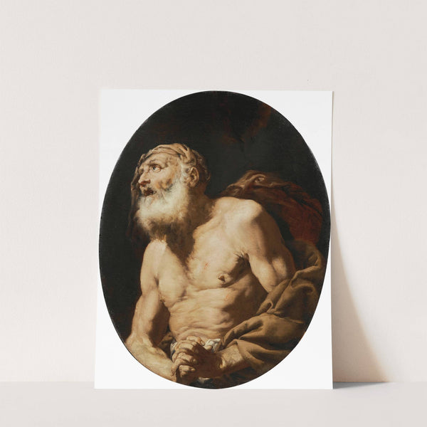 Job by Giovanni Battista Langetti