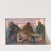 Job and His Friends (1886 - 1887) by Kristian Zahrtmann