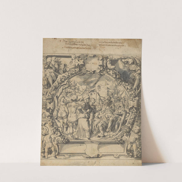 Job on the Dung Hill by Werner Kuebler the Elder