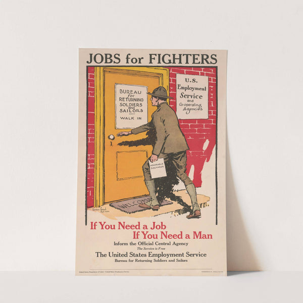 Jobs for fighters by Gordon Grant