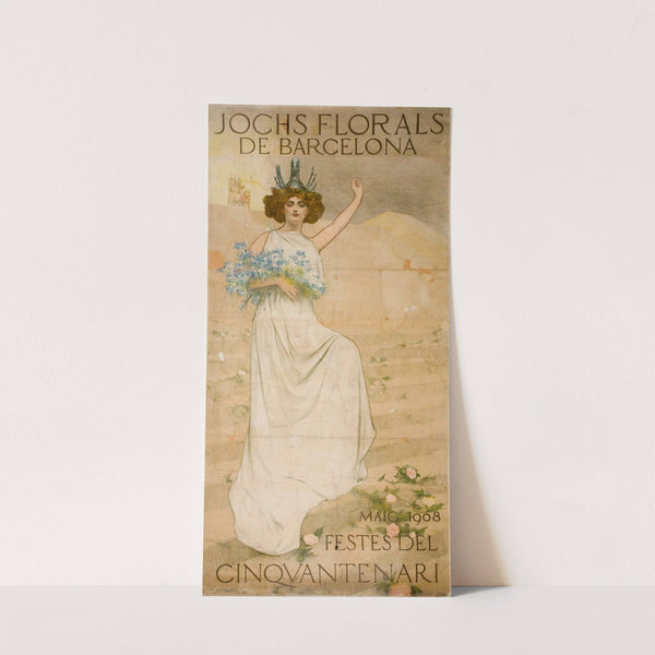 Jochs Florals De Barcelona. Festes Del Cinquantenari by Ramón Casas
