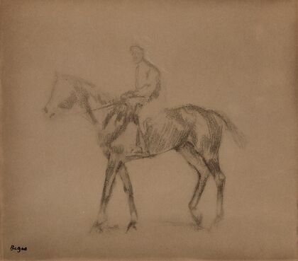 Jockey à cheval
