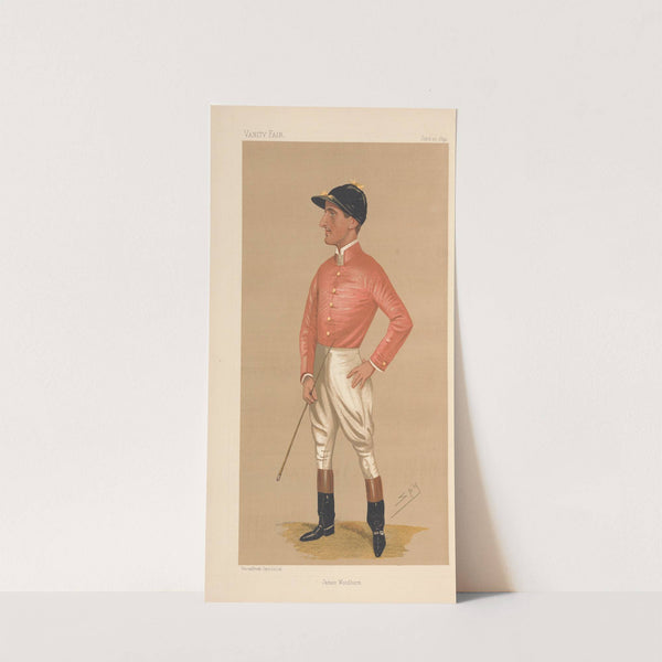 Jockeys; James Woodburn, June 21, 1890 (1890) by Leslie Matthew Ward