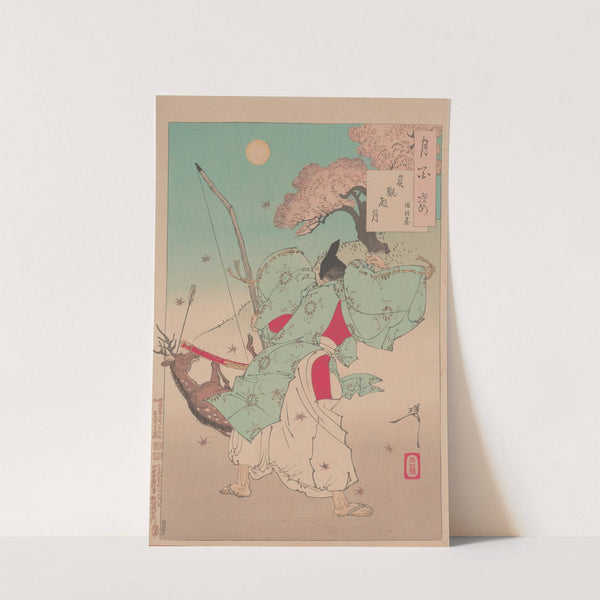Joganden moon (Joganden no tsuki) by Tsukioka Yoshitoshi