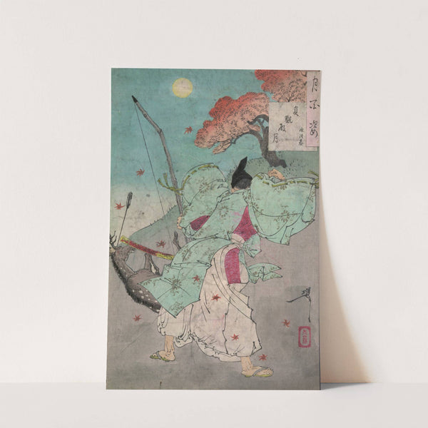 Jōganden no tsuki by Tsukioka Yoshitoshi