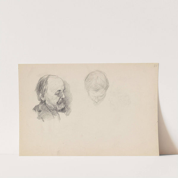 Johan Christian Ræder Scheel; Axel Scheel by Signe Scheel