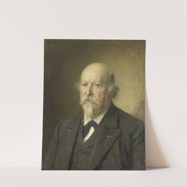 Johan Philip van der Kellen (1831-1906). Directeur van het Rijksprentenkabinet (1876-96) by Jan Veth