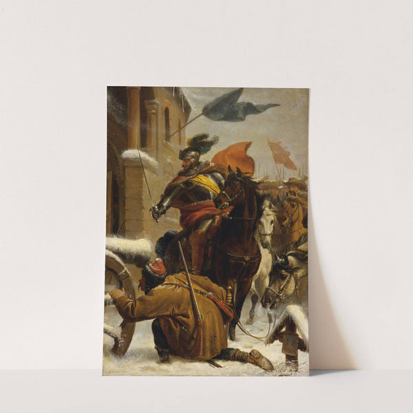 Johann de Werth’s Überfall bei Tuttlingen 1643 (1866) by Karl von Blaas