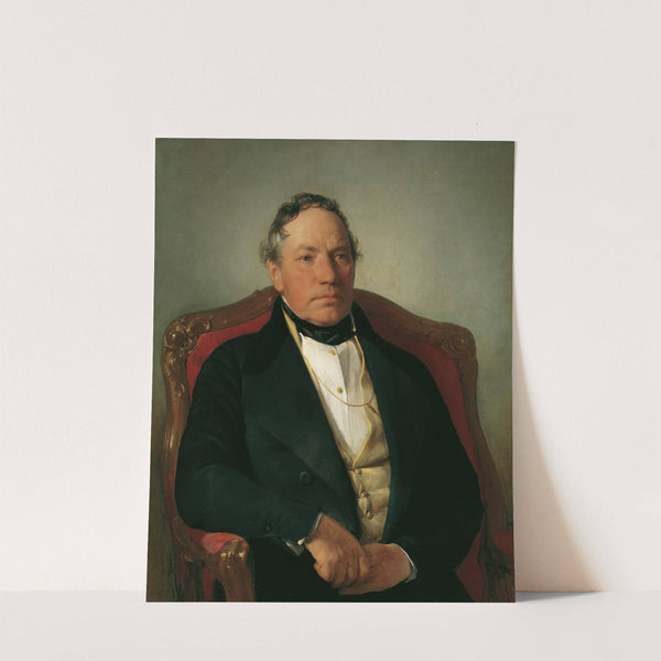 Johann Nepomuk Reithoffer (1781–1872), der Begründer der österreichischen Gummiindustrie (1844) by Friedrich von Amerling