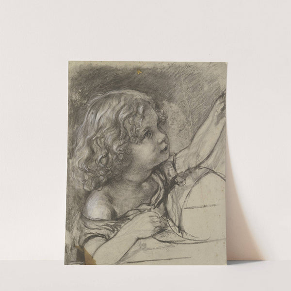 Johanna Pauline, Tochter des Bankiers Müller (1860) by Otto Scholderer