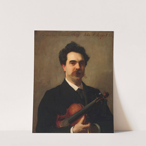 Johannes Wolff (1861–1931), Dutch violinist by John Singer Sargent