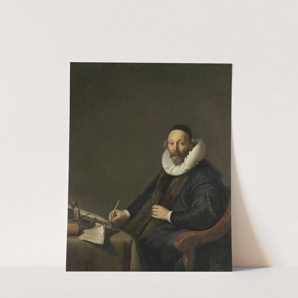 Johannes Wtenbogaert by Jacob Adriaensz Backer