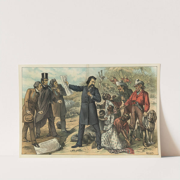 John A. Logan in 1859 by Bernhard Gillam