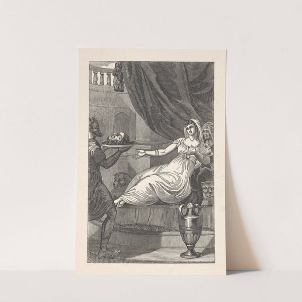 John Baptist’s head in a charger. by Alexander Anderson