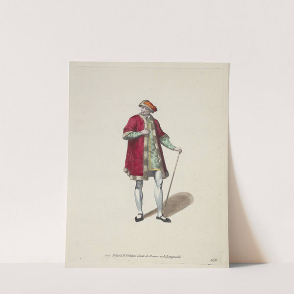 John, Bastard of Orleans, Count of Dunois and of Longueville (1757-1772) by Charles Grignion