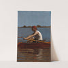 John Biglin in a Single Scull by Thomas Eakins