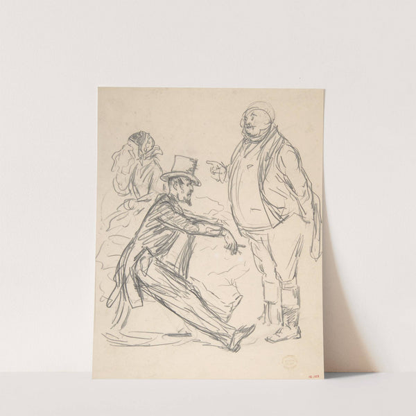 John Bull and Uncle Sam by John Leech