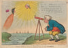 John Bull making observations on the comet (1807)