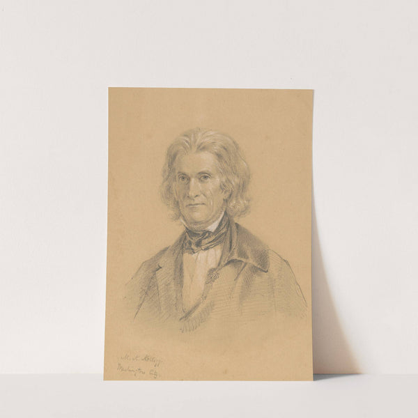 John Caldwell Calhoun (1848) by Miner Kilbourne Kellogg