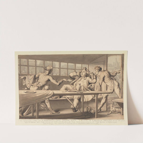 John Gilpin in the Uxbridge Passage Boat by Edward Francis Burney